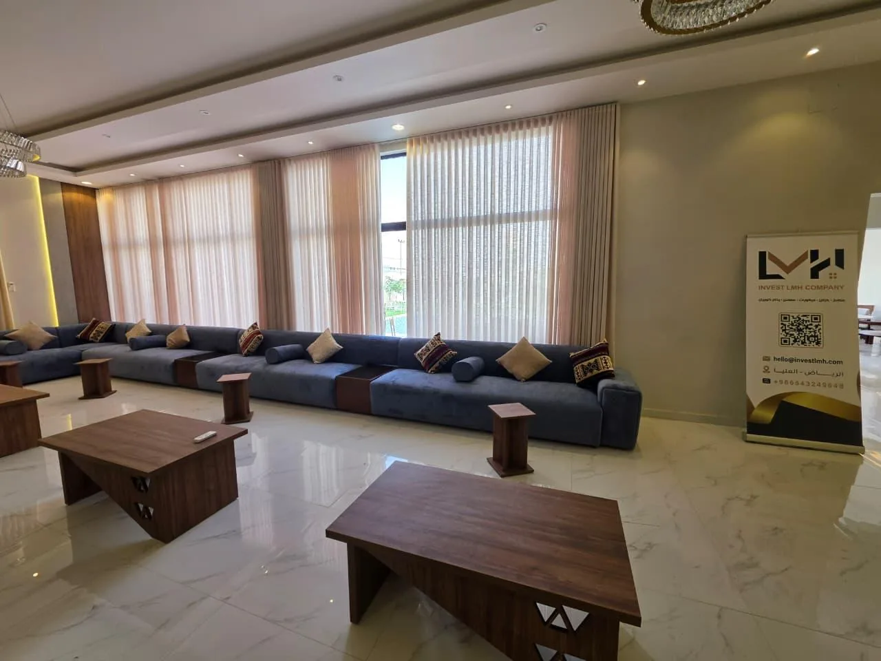 مجلس وقاعة اجتماعات فاخرة